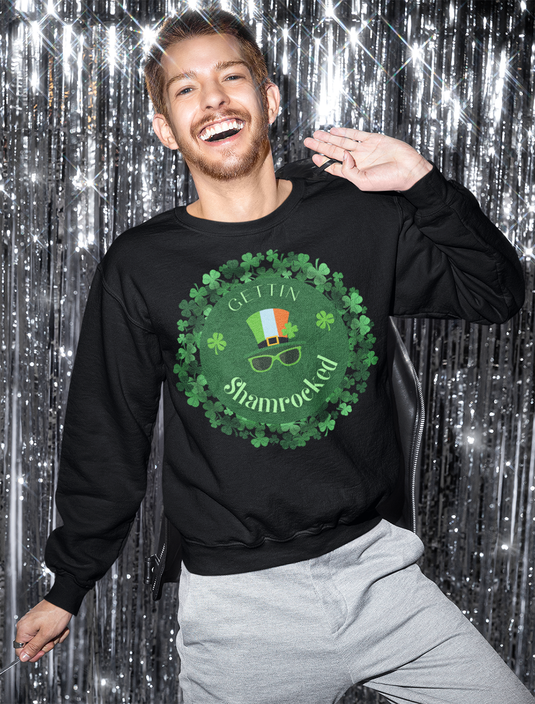 Gettin Shamrocked Unisex Heavy Blend Crewneck Sweatshirt